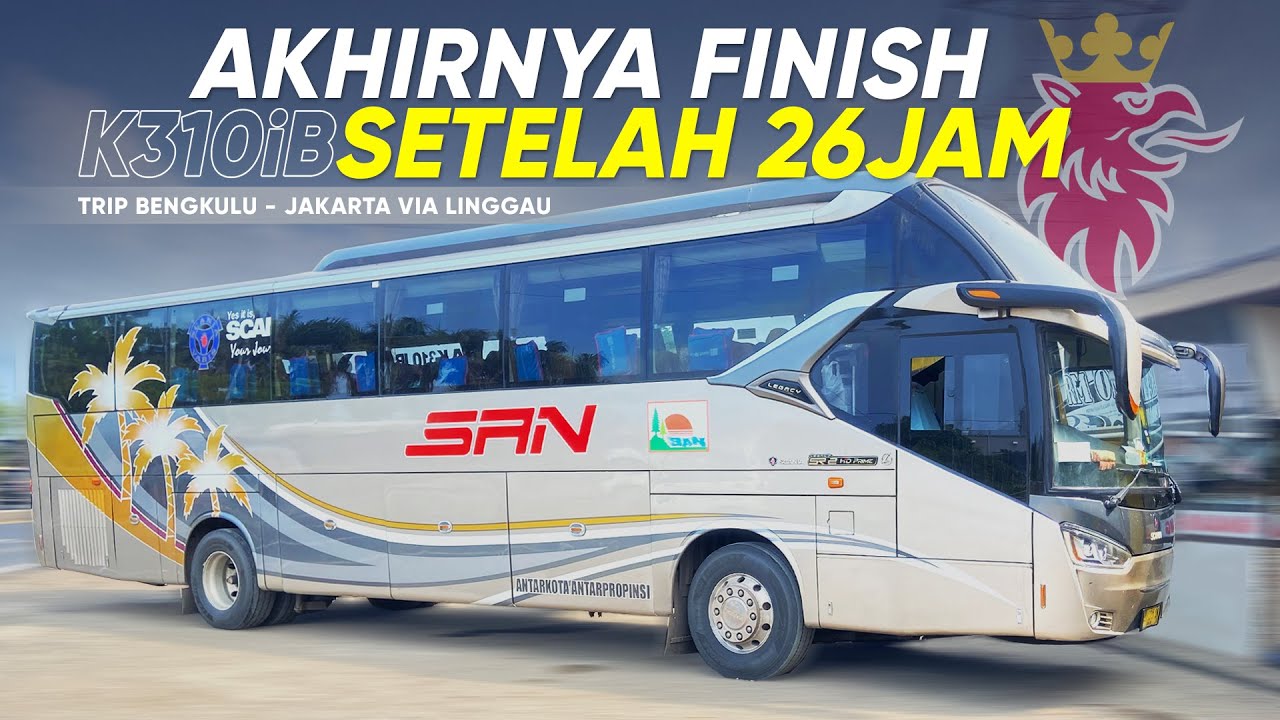 TIBA DI JAKARTA SETELAH MENEMPUH WAKTU 26 JAM || TRIP PO SAN BENGKULU - JAKARTA VIA LINGGAU [PART 3]