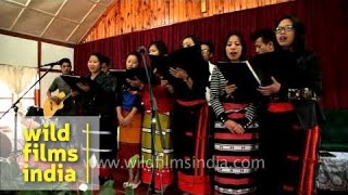 Rongmei Hot Sex Video - Rongmei gospel song at Kohima Baptist Church, Nagaland - YouTube