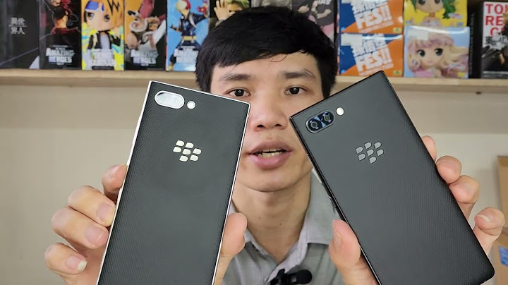 Đánh giá điện thoại blackberry key2