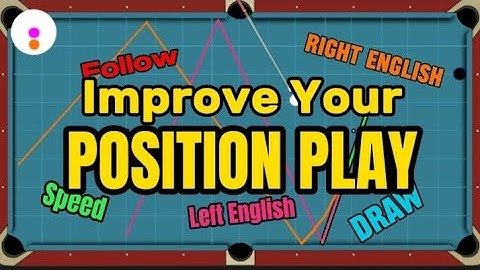 See how I decide to play position Improve Your Cue Ball Control.