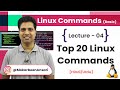 4. Top 20 Linux Commands for Beginners |Top 20 Commands in Linux|Linux Commands for Beginners[Hindi]