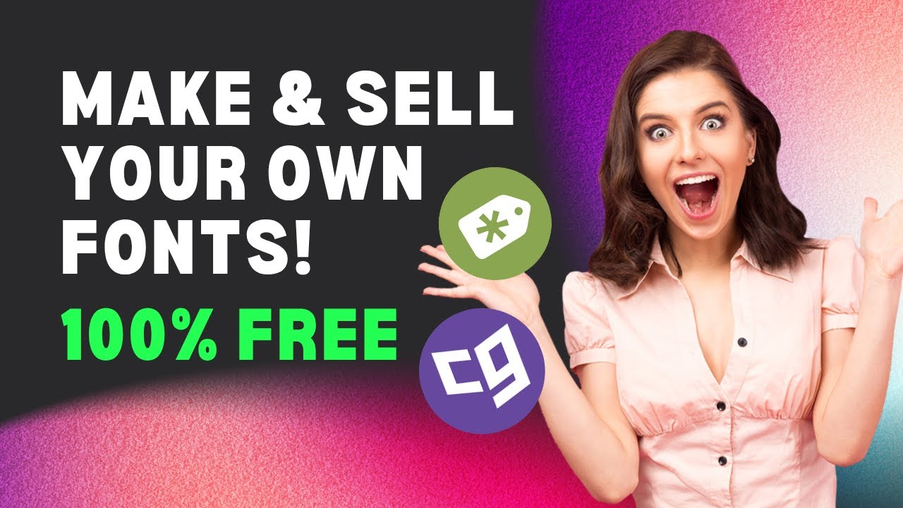 Marketing fonts and typography products online