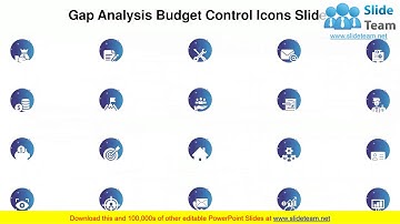Gap Analysis Budget Control PowerPoint Presentation Slides
