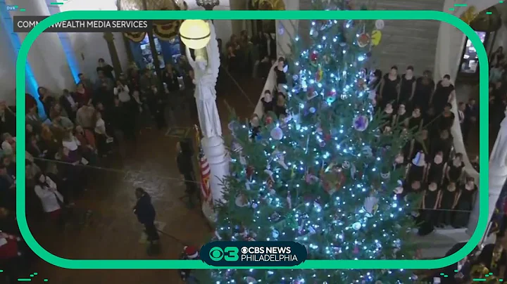 Gov Josh Shapiro, others light Capitol Tree in Harrisburg