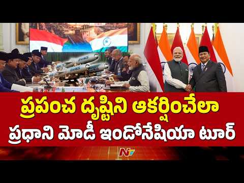 PM Modi's Indonesia Tour to Attract Global Attention | NTV Telugu - NTVTELUGU