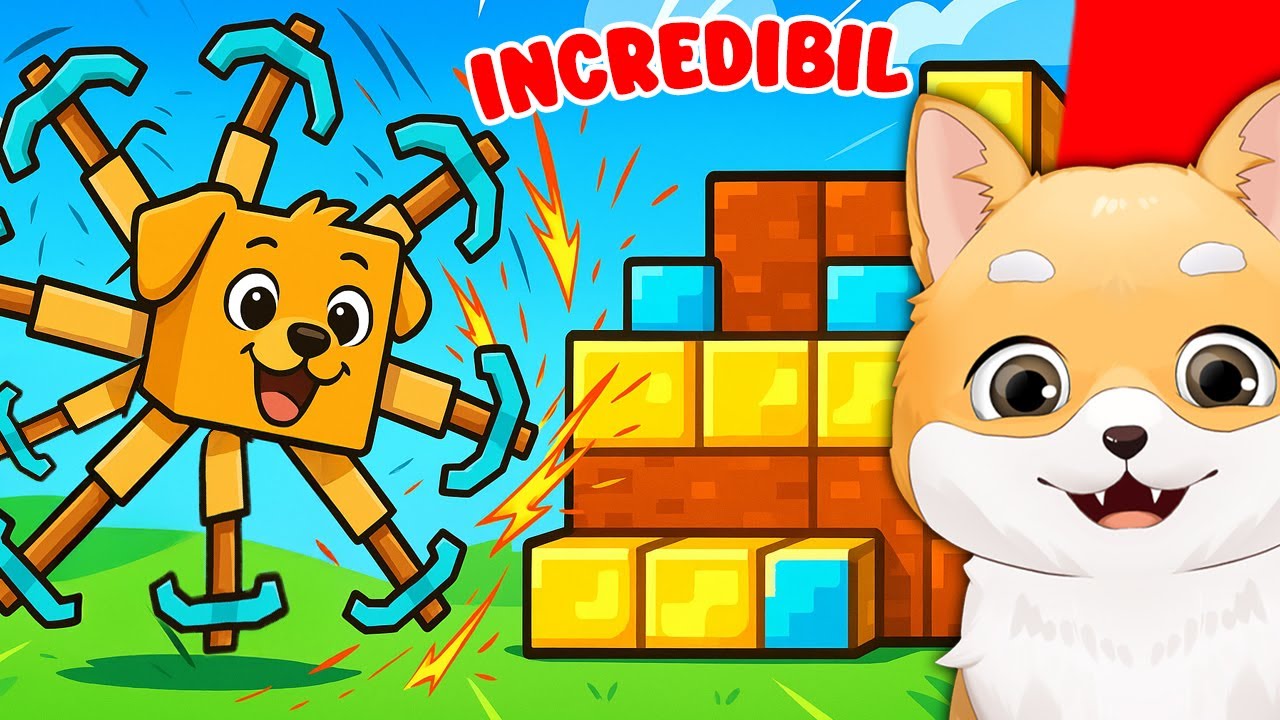 Upgradez PICKAXE LEVEL MAXIM si devin BOGAT...