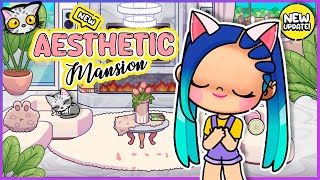 🚧👶 I'm building an AESTHETIC Mansion with FREE Furniture | Free Building IDEAS || AVATAR WORLD