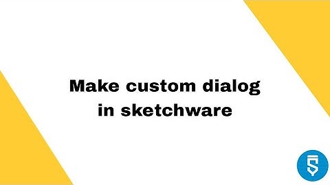 Custom dialog in Sketchware