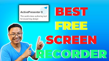 Best Free Screen Recorder - ActivePresenter 9 Tutorial For Beginners