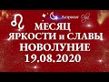 НОВОЛУНИЕ во ЛЬВЕ 19.08.2020. ЗАДАЧИ и ЭНЕРГИЯ МЕСЯЦА. ГОРОСКОП для ВСЕХ ЗНАКОВ. Астролог Olga