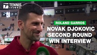 Novak Djokovic is doing things the right way | 2024 Roland Garros Second Round