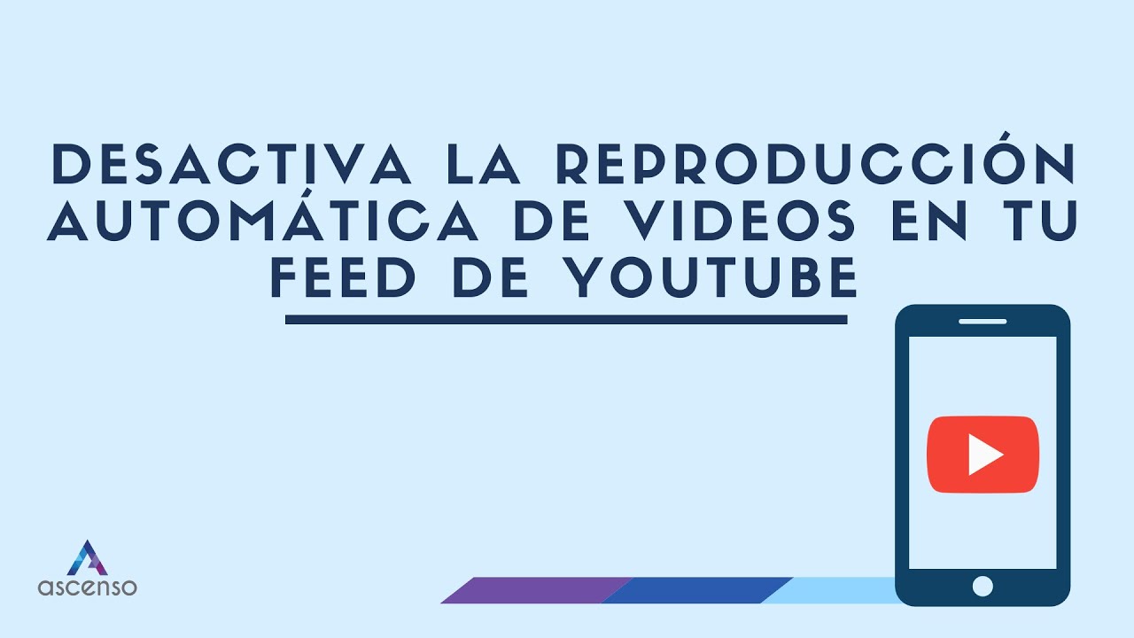 ¿Cómo desactivar la reproducción automática de videos en el feed de ...