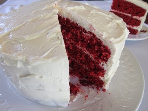 Red velvet cake recipe video - How to make a classic red velvet cake