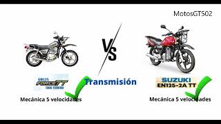 SUZUKI TODO TERRENO CUAL ES MEJOR? SUZUKI GN 125 TT O EN 125 TT