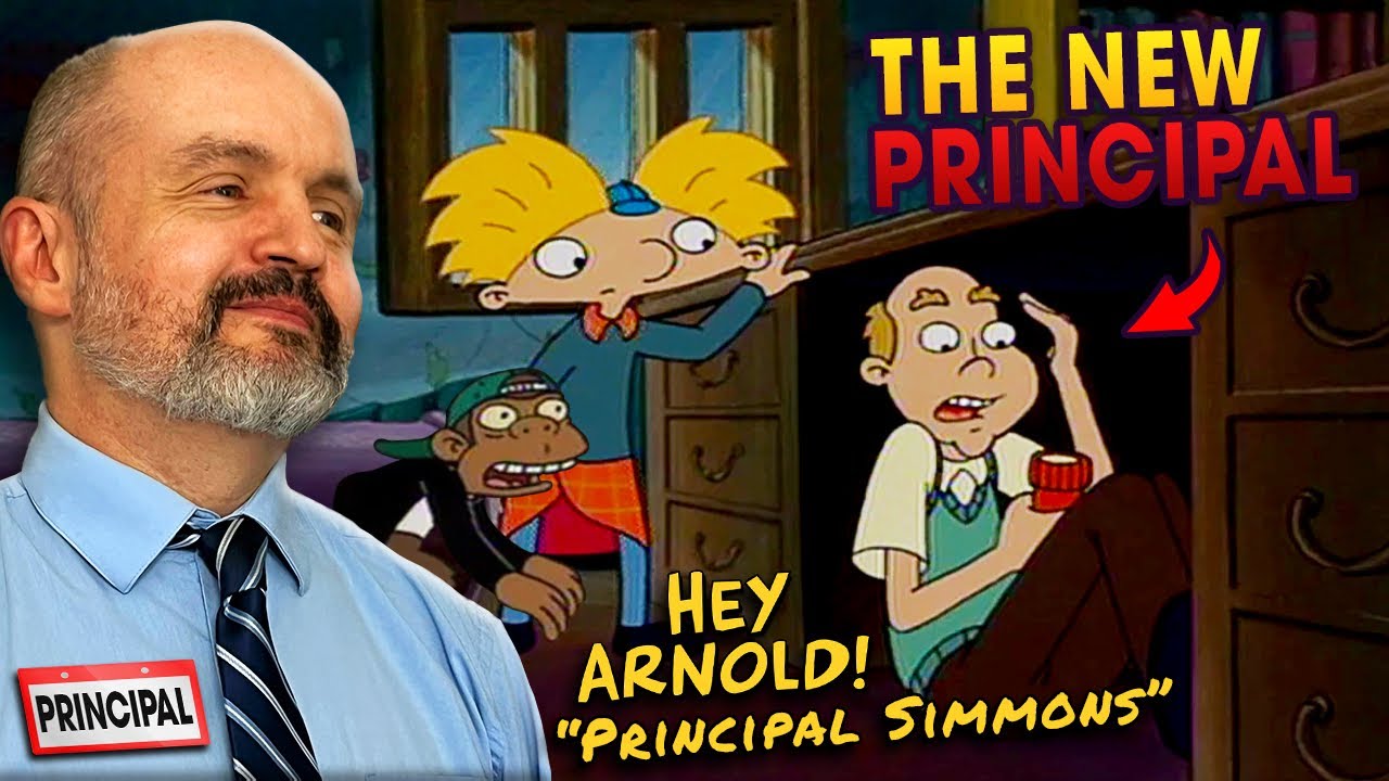 Реакция директора школы — Эй, Арнольд, сезон 5, серия 3 — Видео с реакцией на «Директор Симмонс»