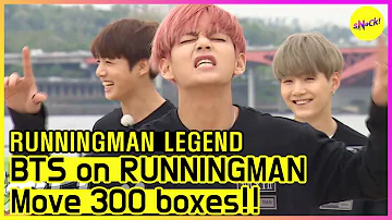 [RUNNINGMAN THE LEGEND] BTS vs RUNNINGMAN📦📦 (ENG SUB)