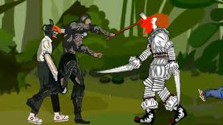 Chainsaw Man,Jason Vs Cho Cho Carles,Katana Man,Penywes,Chucky