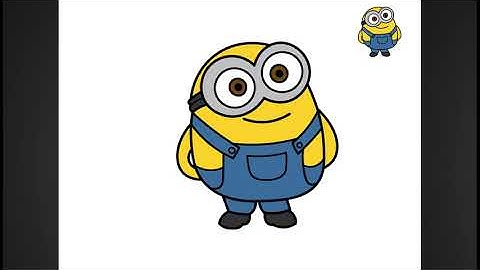 How to Draw Minion | DESPICABLE ME #despicableme #minions #satisfying
