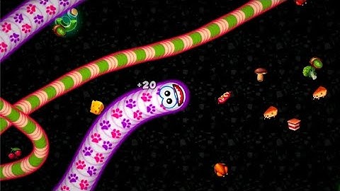 worms Zone .io Hungry Snake game part 2 #games #gaming #video #freefire