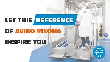 Hygiene sluice with high capacity for Aviko Rixona | Elpress