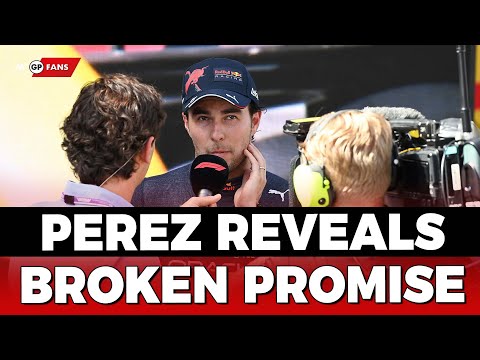 Download Perez reveals broken Red Bull promise | GPFans News