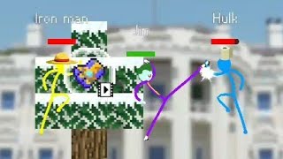 Stickman Hero Fight Battle War - Joker - (Remy Games) screenshot 1