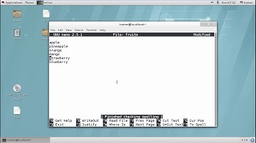 Linux - Nano editors