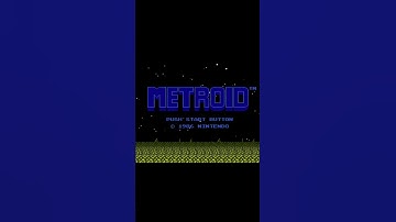 Metroid (1986) - Title Screen