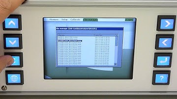 Gasera Gas Analyzer tutorial - User Interface - Part 6: File Manager