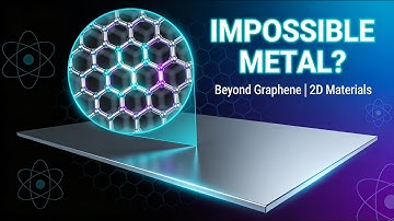 Beyond Graphene: The IMPOSSIBLE Metal is Real (Ångström-Thick 2D Materials Explained)