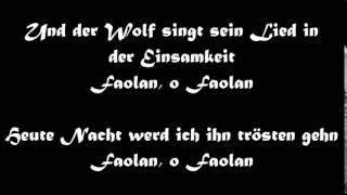 Oonagh: Faolan (mit lyrics) chords