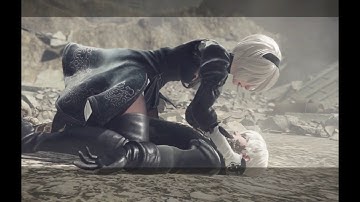 Nier Automata walkthrough gameplay part 21 EVE(THE END)