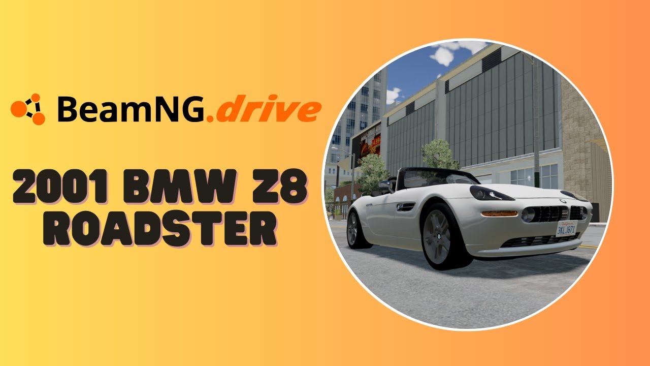 2001 BMW Z8 Roadster Test Drive (BeamNG)