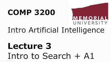 COMP3200 - Intro to Artificial Intelligence - Lecture 03 - Problem Solving + Search
