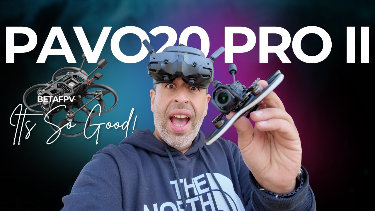 Полный обзор BetaFPV Pavo20 Pro II — это просто потрясающе!