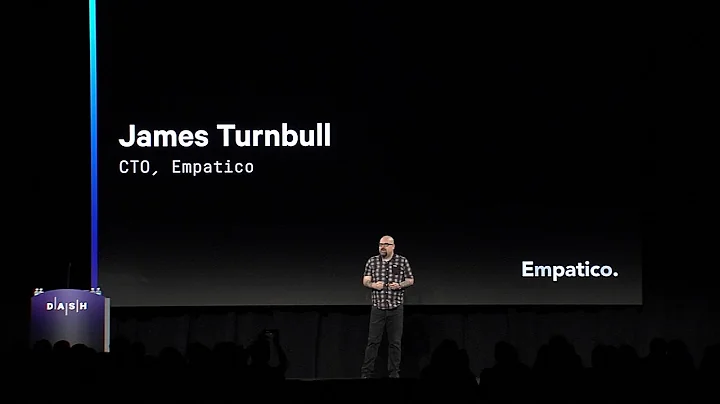 Keynote: And lo there was monitoring - James Turnb...