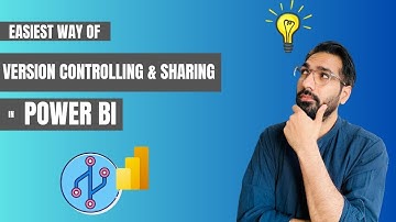 Easiest way of version controlling and sharing in Power BI #powerbi #versioncontrol