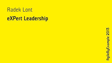 ABE15 Radek Lont: eXPert Leadership
