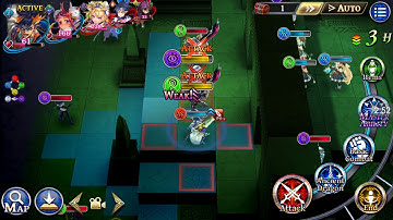 The Alchemist Code - Disgaea Collab Event Round 1 EX 1 using Zangetsu+3 chrono