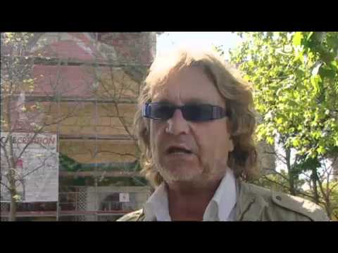 روایت تاریخ شهر با نقاشی روی دیوار