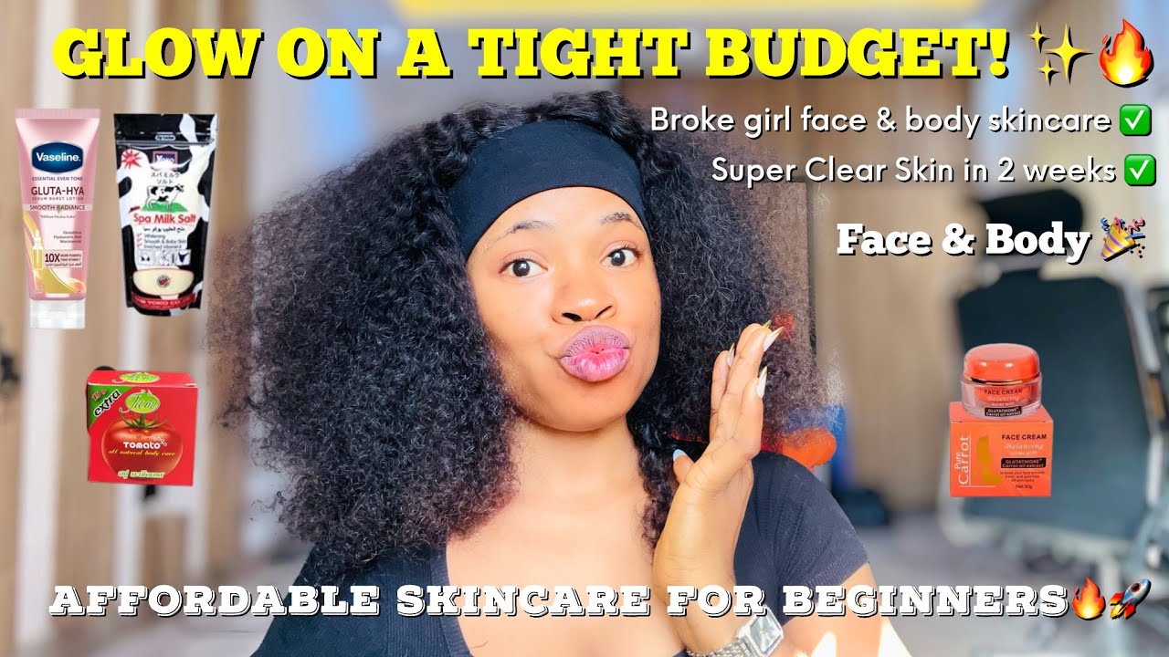 Best AFFORDABLE SKINCARE ROUTINE For GLOWING SKIN |Budget Friendly ...