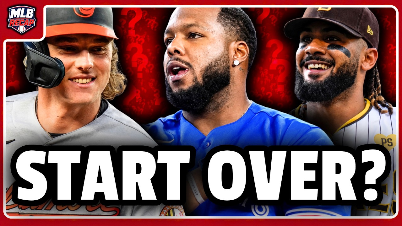 Time For Blue Jays To START OVER.. THEY SUCK? Tatis Playing Like MVP, Orioles Surging (MLB Recap)