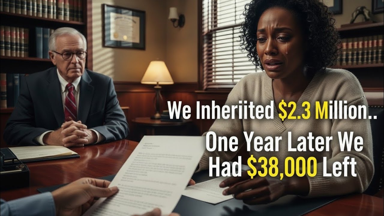 We Inherited $2.3 Million… One Year Later We Had $38,000 Left