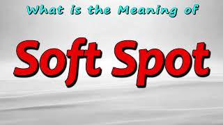 What is the Meaning of Soft Spot | What does Soft Spot mean screenshot 4