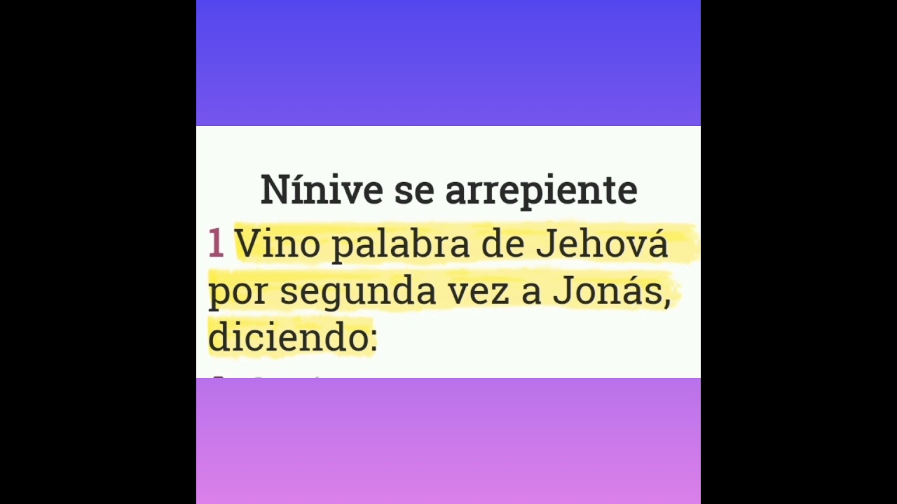 Ninive se arrepiente