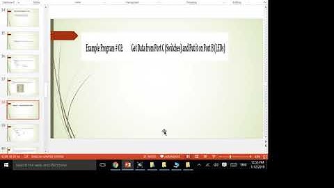 Lab 1 Part 2 Basic Programs for AVR Microcontroller using C Prtoeus Software