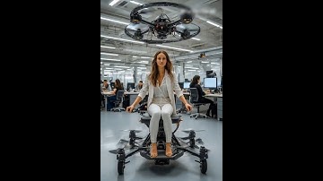 Next-Generation Personal Air Mobility Drone Test #robotics #drone #quadrupedrobot #futuretech