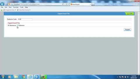 How to Export Data from CompuTds to Excel format