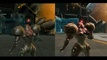METROID PRIME REMASTERED Gamecube vs Switch COMPARISON side by side