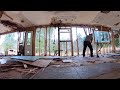 Tear Down Full TIME LAPSE of Mobile Home Demolition